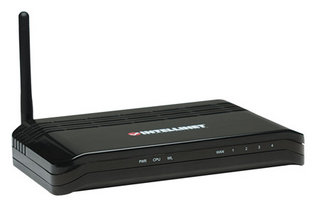 Intellinet 503693 wireless router Fast Ethernet Black