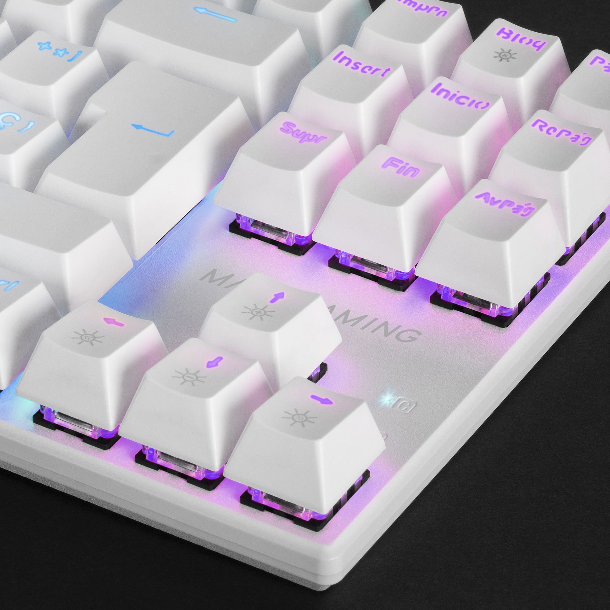 Mars Gaming MK80W keyboard USB QWERTY Italian White – image 3