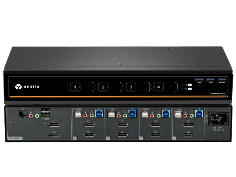 Vertiv Avocent SV340D-001 KVM switch Black