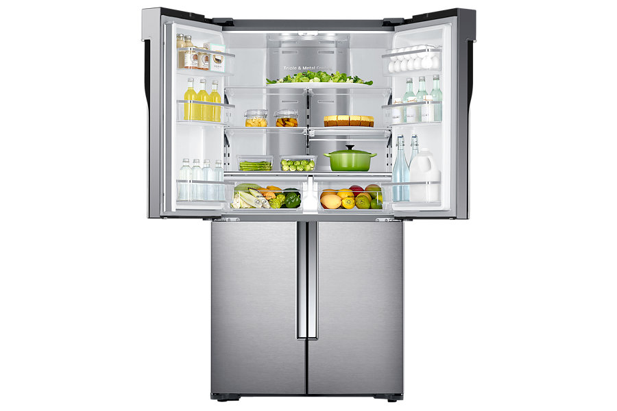 Samsung RF60J9021SR side-by-side refrigerator Freestanding – image 8