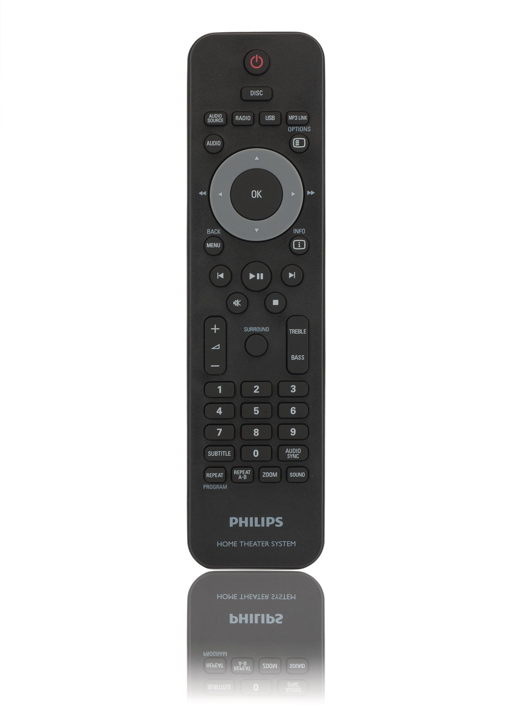 Philips HSB2351, HSB4383 Remote control for SoundBar