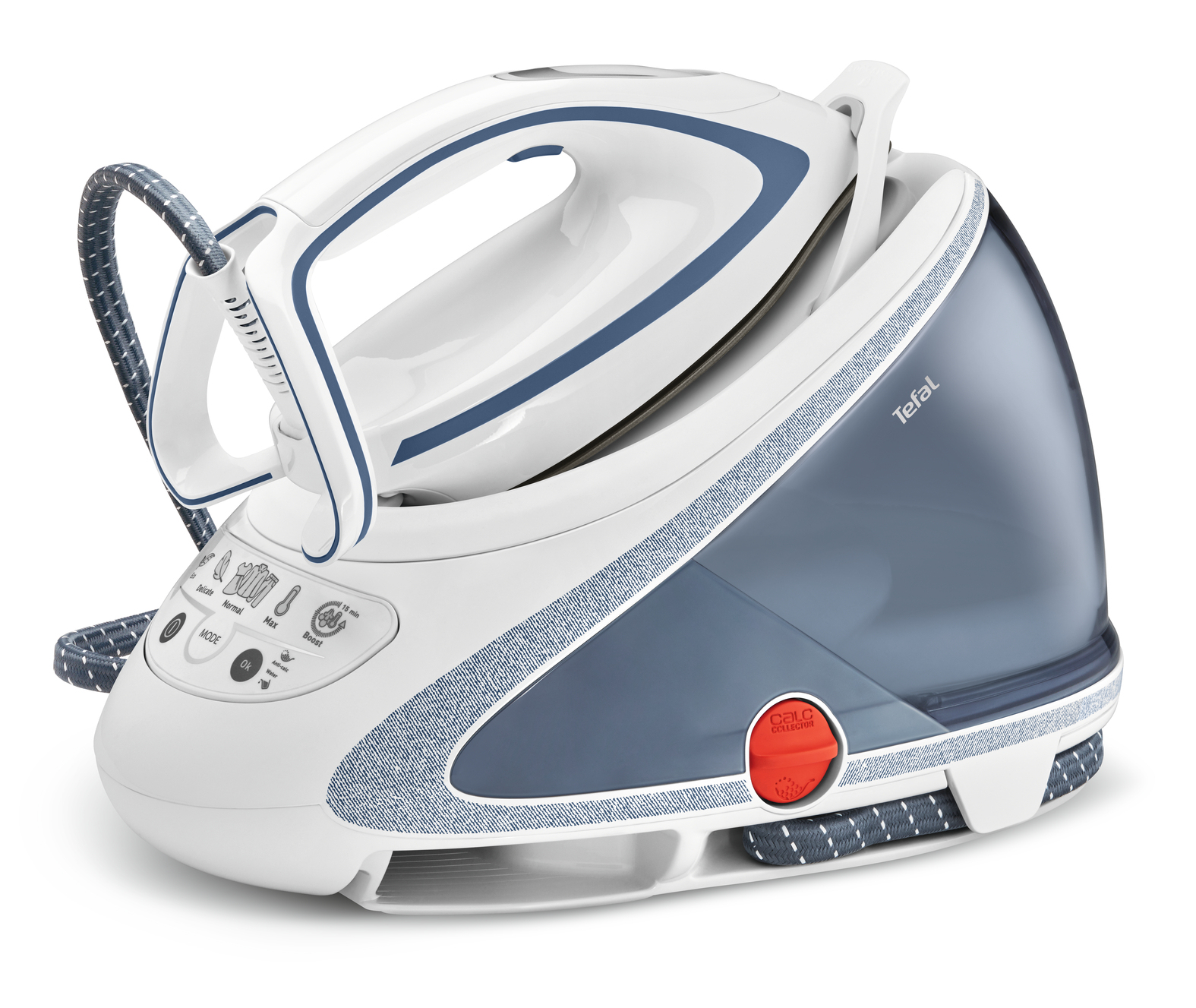 Tefal GV9565 2600 W 1.9 L Durilium AirGlide Autoclean soleplate White, Blue