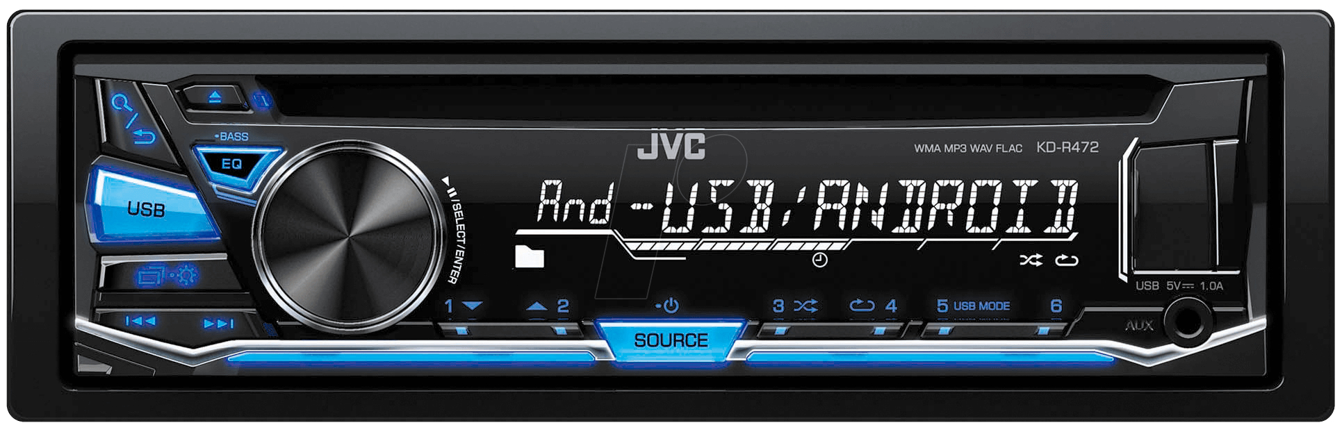 JVC KD-R472 Black