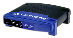 Linksys EtherFast Cable/DSL Router with USB and 3-Port Switch (Europe)