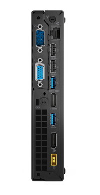 Lenovo ThinkCentre M920 Intel® Core™ i5 i5-8500T 8 GB DDR4-SDRAM 512 GB SSD Windows 10 Pro Mini PC Black image 2