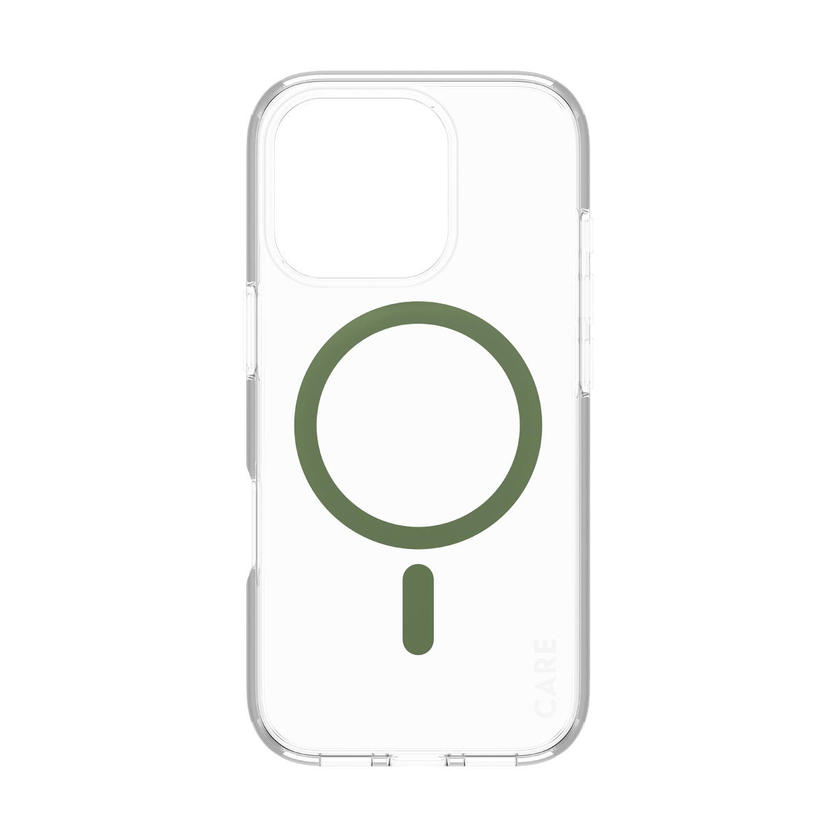 PanzerGlass CARE™ by PanzerGlass® Urban Combat Case Transparent w. Green MagSafe iPhone 16 Pro – image 4