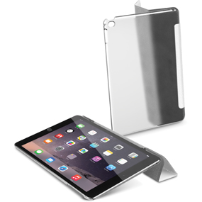 Cellularline GLASSVIEWIPAD6W tablet case Cover Transparent, White