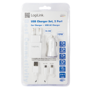 LogiLink PA0137 mobile device charger Smartphone, Tablet White AC, Cigar lighter Auto, Indoor – image 5