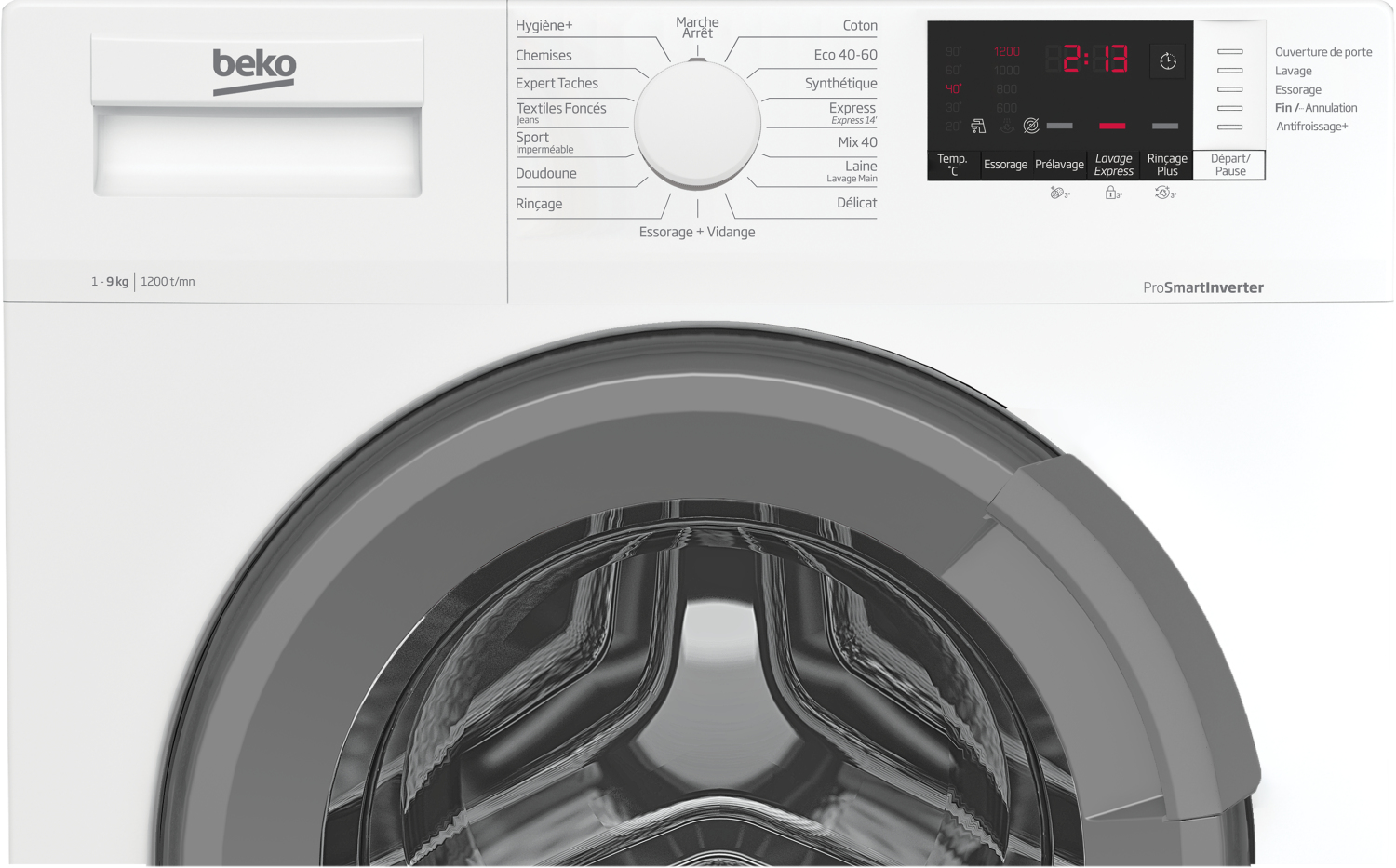 Beko WUV9212XSW washing machine Front-load – image 4