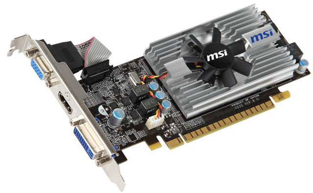 MSI N430GT-MD1GD3/LP2 graphics card NVIDIA GeForce GT 430 – image 3