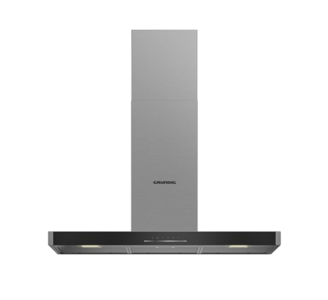 Grundig GDKP5464BBSC cooker hood Wall-mounted Black, Stainless steel 430 m³/h – image 2