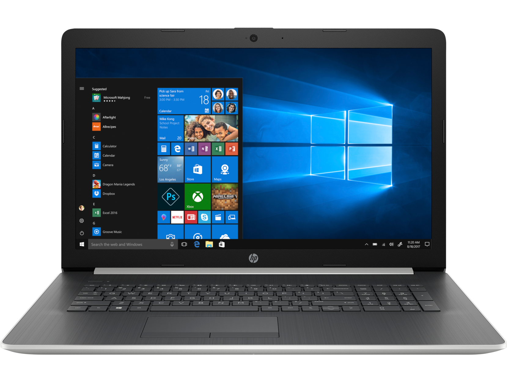HP 17-by0061cl Intel® Core™ i3 i3-8130U Laptop