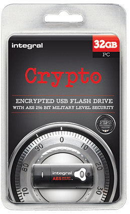 Integral INFD32GBSPLBKCRYPTGS USB flash drive – image 2