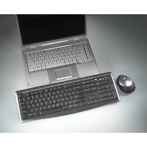 Targus Wireless Slim Keyboard & Mouse Desktop Set, UK – image 4