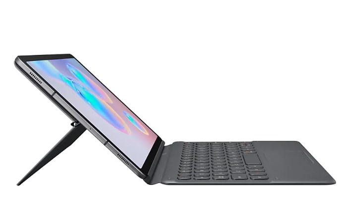 Samsung EF-DT860BJSGES mobile device keyboard QWERTY Spanish Grey – image 6
