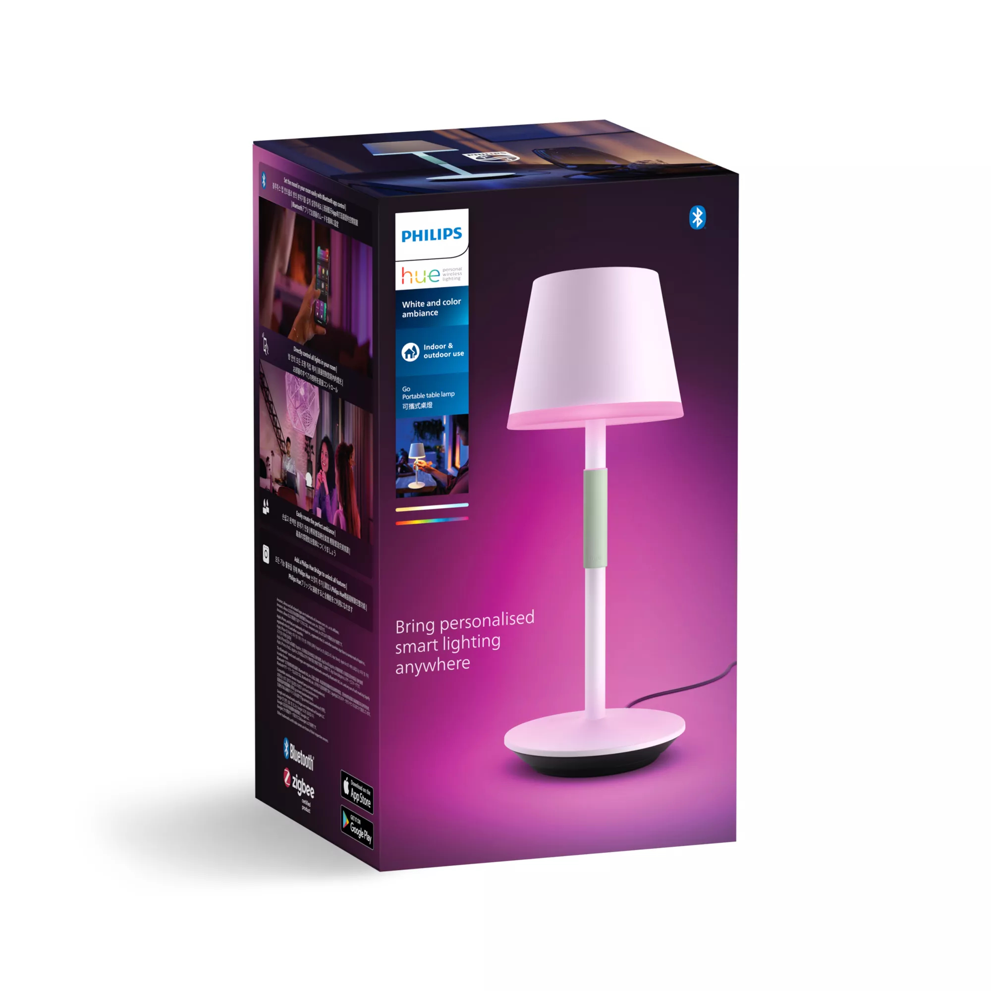 Philips by Signify Philips Hue White and colour ambience 8719514404656 smart lighting Smart table lamp Bluetooth/Zigbee – image 3