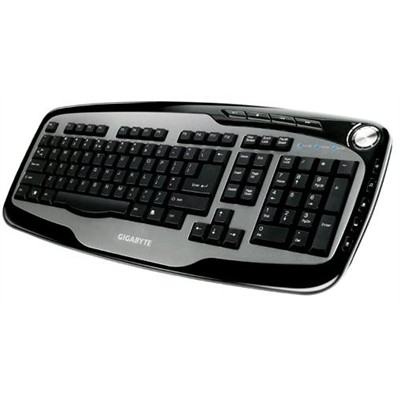 GIGABYTE GK-K6800 keyboard USB QWERTY Black