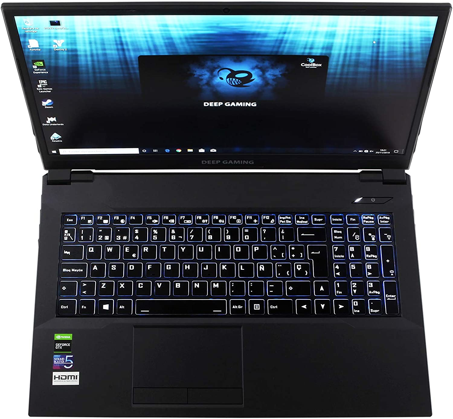 Deep Gaming Silex Intel® Core™ i7 i7-9700 Laptop – image 6