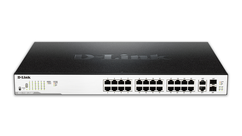 D-Link DGS-1100-26MP network switch Managed L2 Gigabit Ethernet (10/100/1000) Power over Ethernet (PoE) 1U Black – image 2