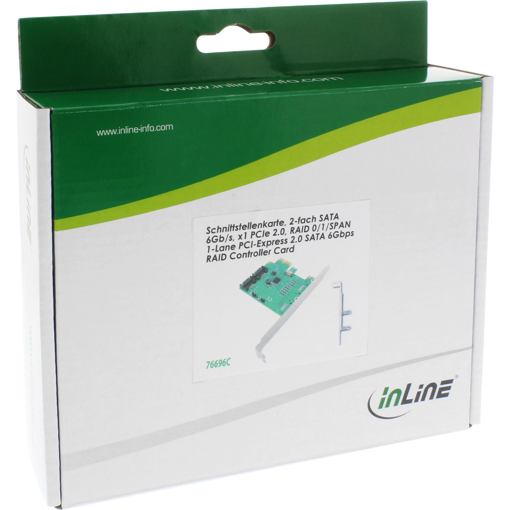InLine Interface Card 2 Port SATA – image 3