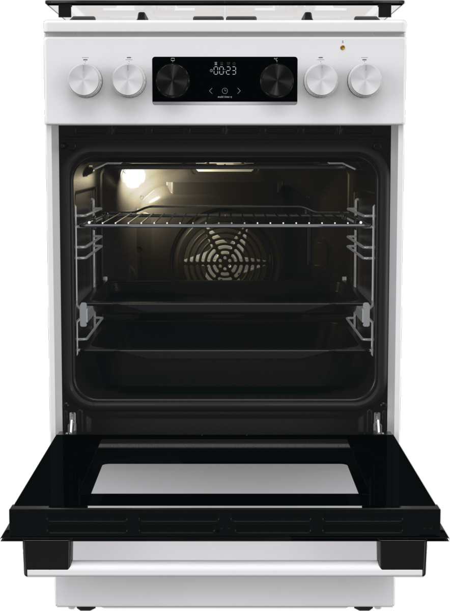 Gorenje GKS5C71WF cooker Freestanding cooker Electric Gas White – image 2