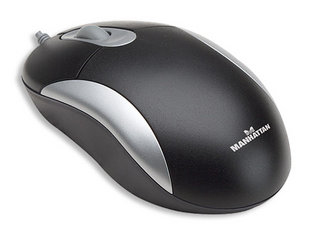 Manhattan 174916 mouse Office USB Type-A Laser 1600 DPI – image 2