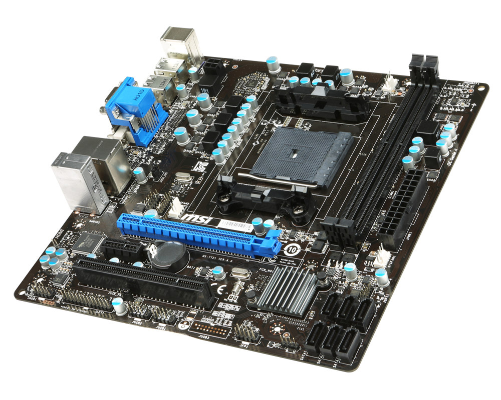 MSI A55M-E35 AMD A55 Socket FM2+ micro ATX – image 3