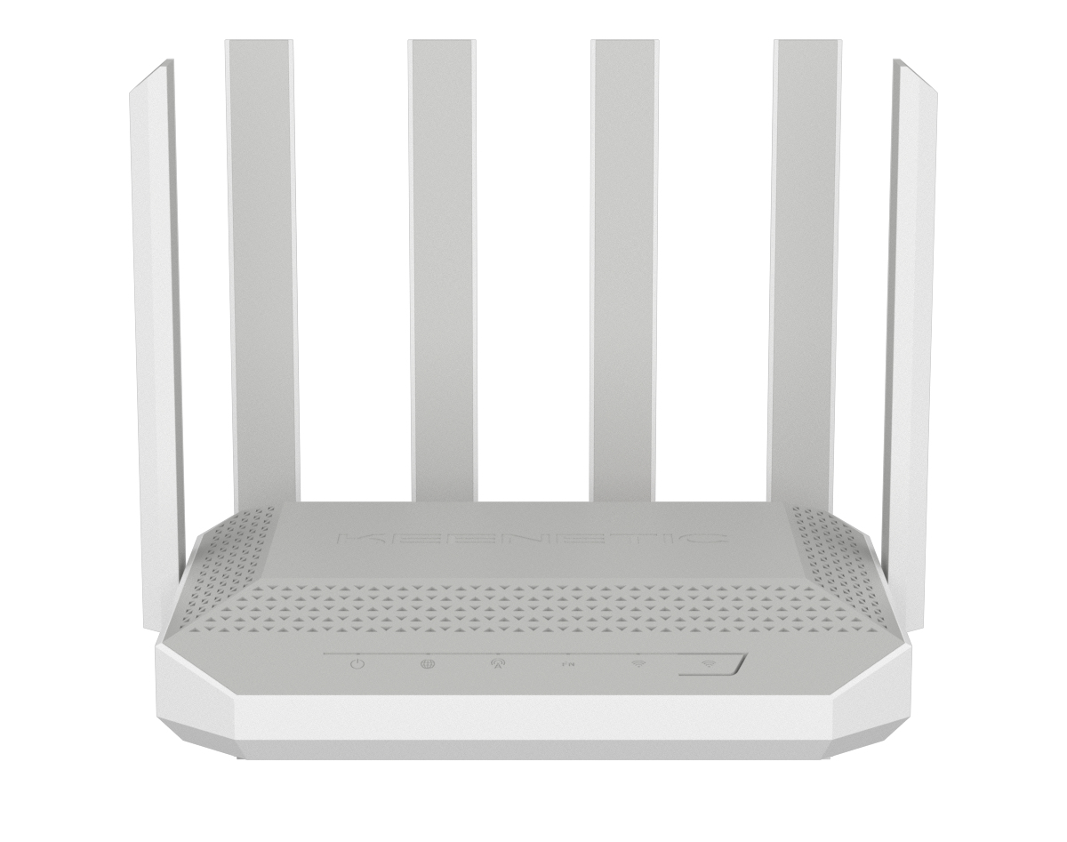 Keenetic Hero 5G (KN-4110) AX3000 Mesh Wi-Fi 6 5G Modem Router with 2 SIM Slots, a 1×2.5G and 4×1G Smart Switch, Multifunctional USB 3.0 and 2.0 Ports