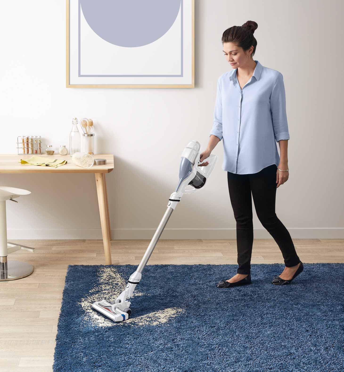 Rowenta RH9036 2-in-1 stick vacuum Battery Dry Foam Bagless – image 7