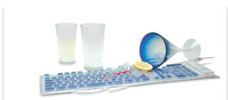 Manhattan 431637 keyboard Office PS/2 Blue – image 5