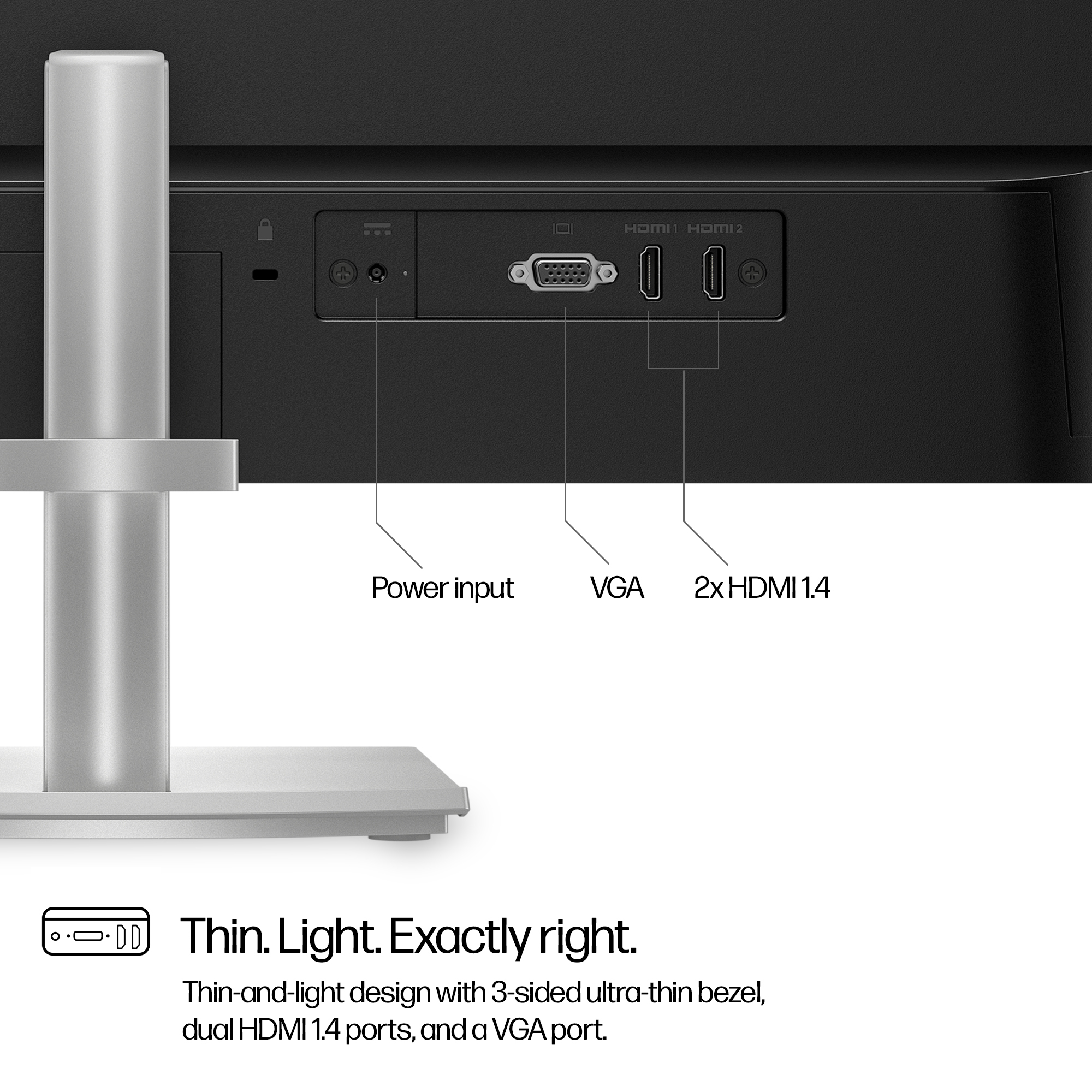 HP Series 5 27 inch FHD Height Adjust Monitor - 527sh – image 2