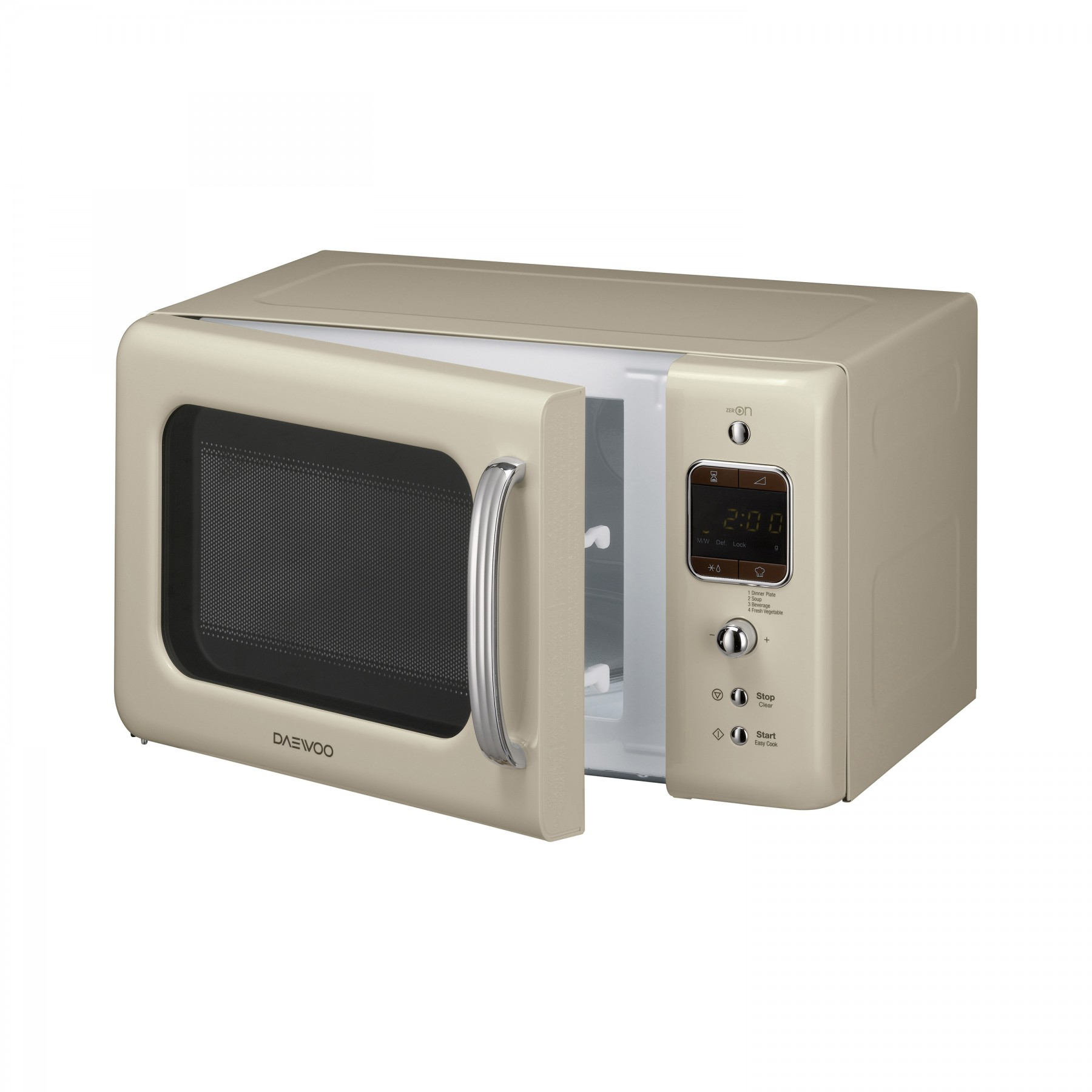 Daewoo KOR-6LBRC microwave Cream Solo microwave Countertop – image 3