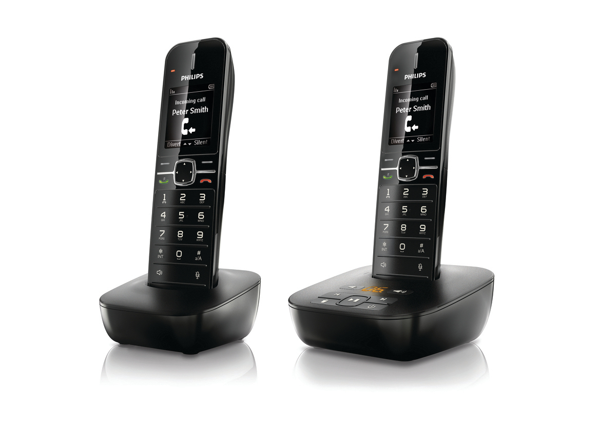 Philips CD4852B DECT telephone Caller ID Black – image 2