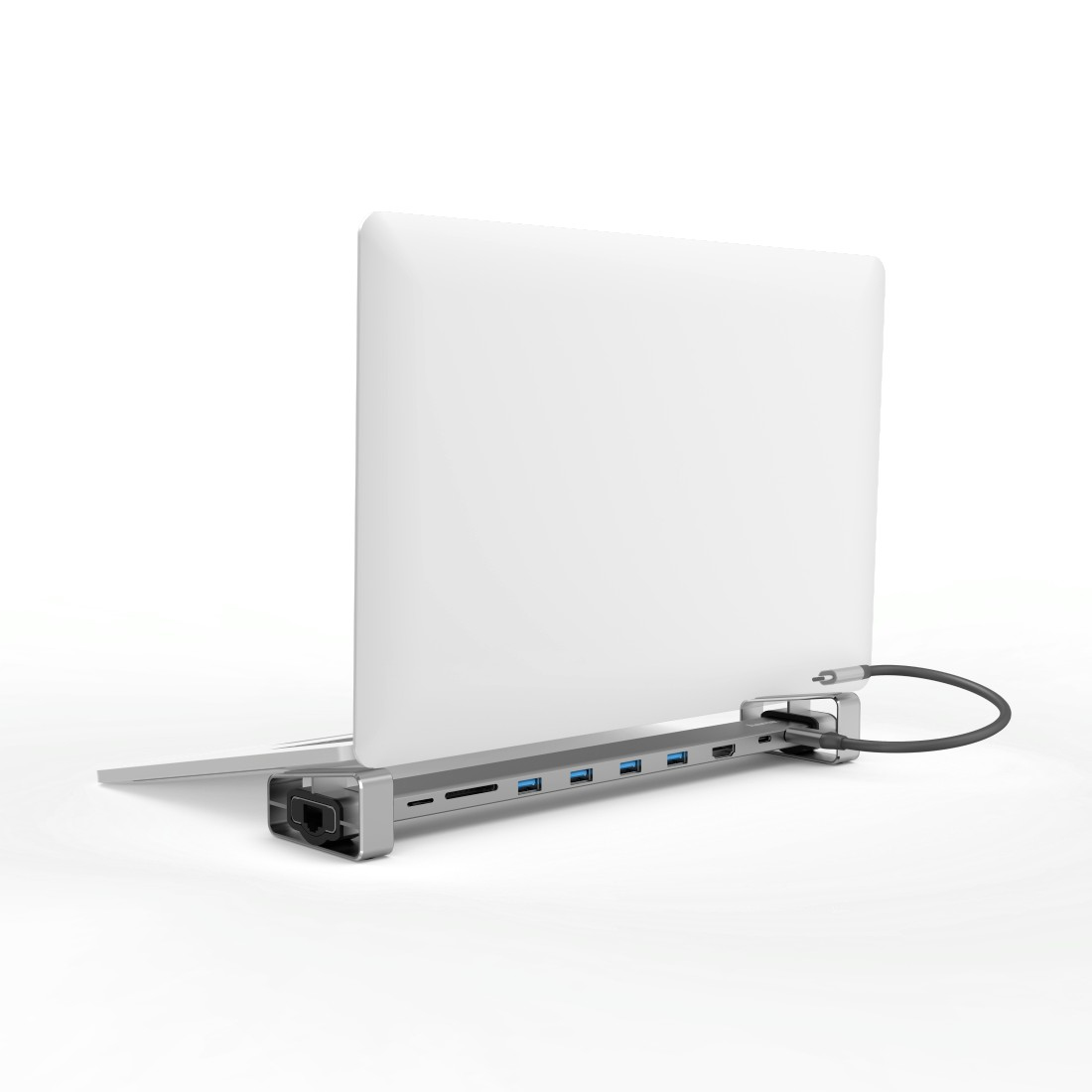 Hama 00135765 laptop dock/port replicator Wired USB 3.2 Gen 1 (3.1 Gen 1) Type-C Aluminium – image 5