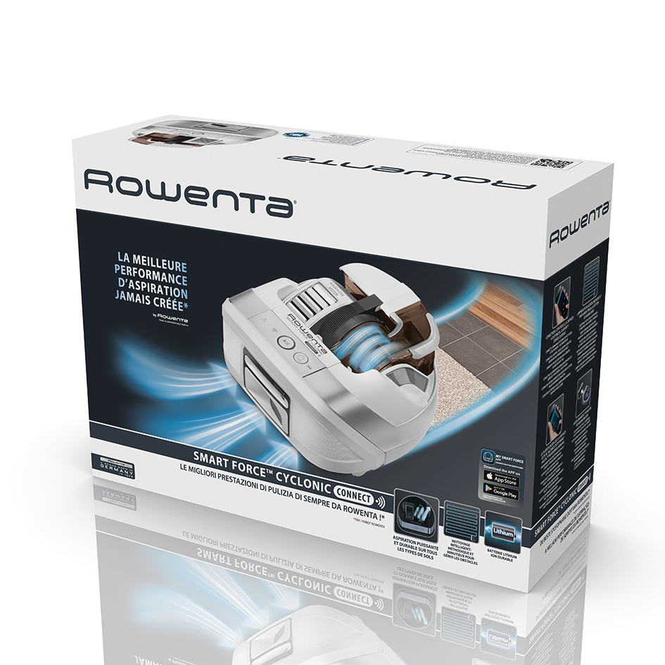 Rowenta Smart Force Cyclonic RR803 Silver, White, Brown – image 2