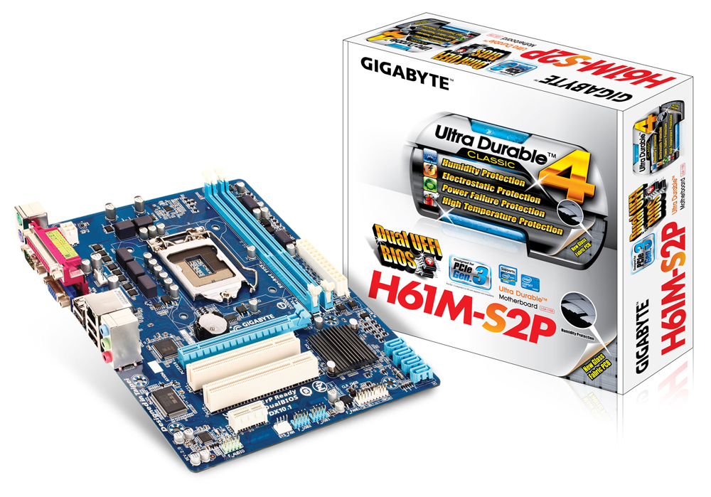 GIGABYTE GA-H61M-S2P motherboard Intel® H61 LGA 1155 (Socket H2) micro ATX – image 4