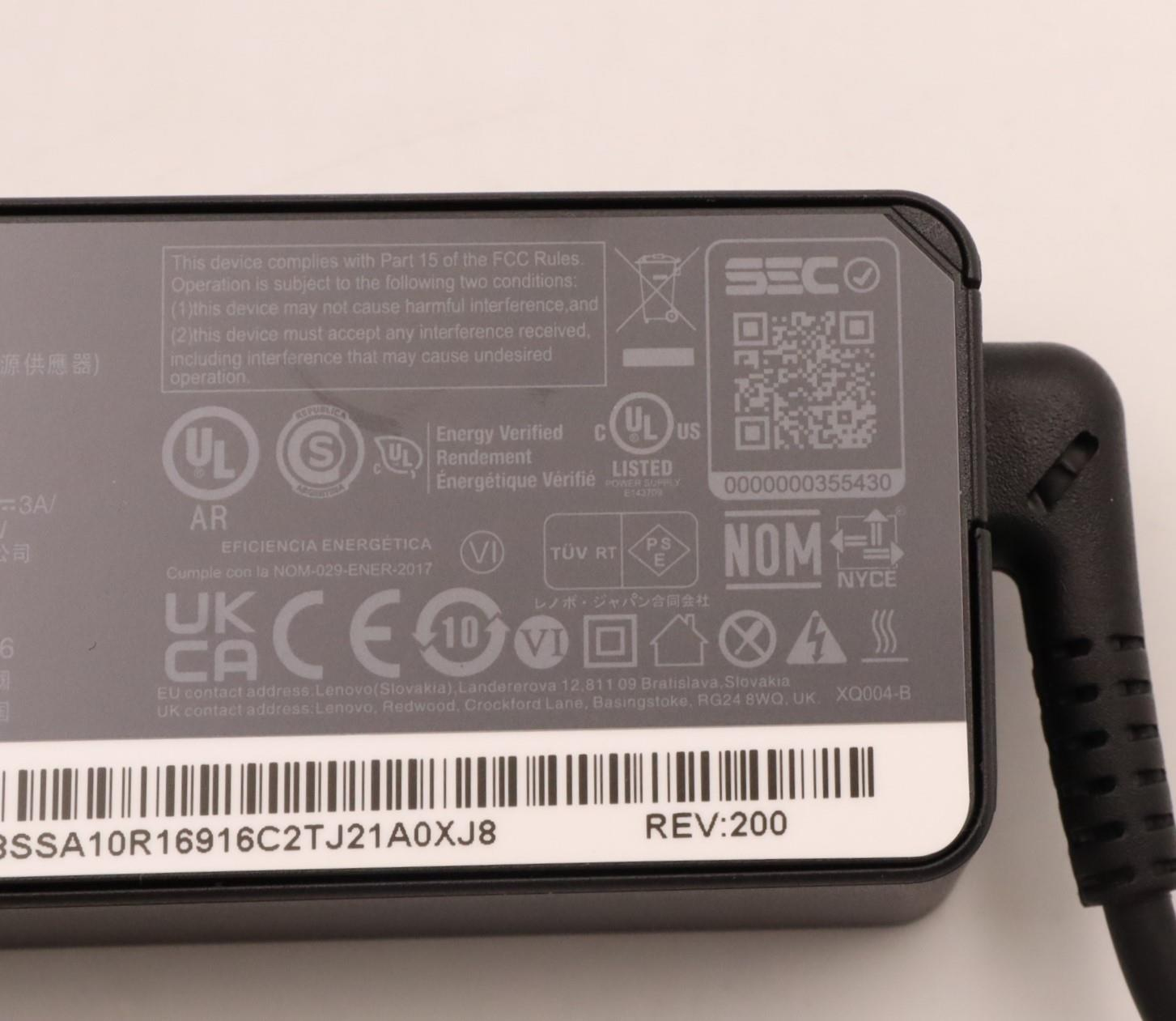 Lenovo 5A10W86249 power adapter/inverter Indoor – image 5