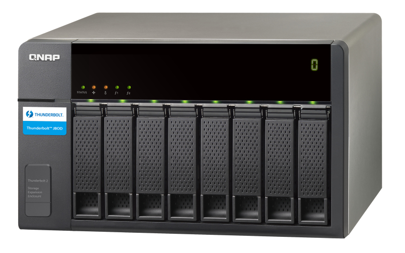 QNAP TX-800P 80TB 8x10TB Seagate Exos 8 Bay NAS Desktop – image 3