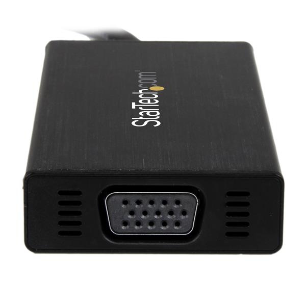 StarTech.com USB 3.0 to VGA External Multi Monitor Graphics Adapter with 3-Port USB Hub – VGA and USB 3.0 Mini Dock – – image 4