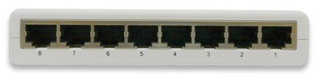 Intellinet 502054 network switch Fast Ethernet (10/100) White – image 3