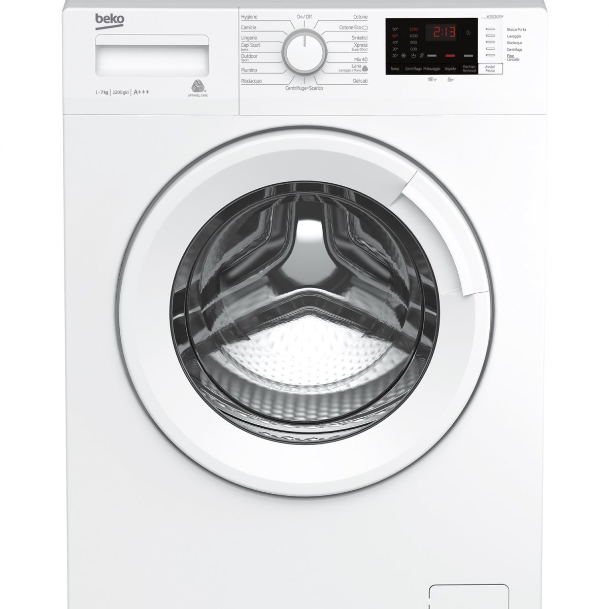 Beko WTX71232W washing machine Front-load – image 1