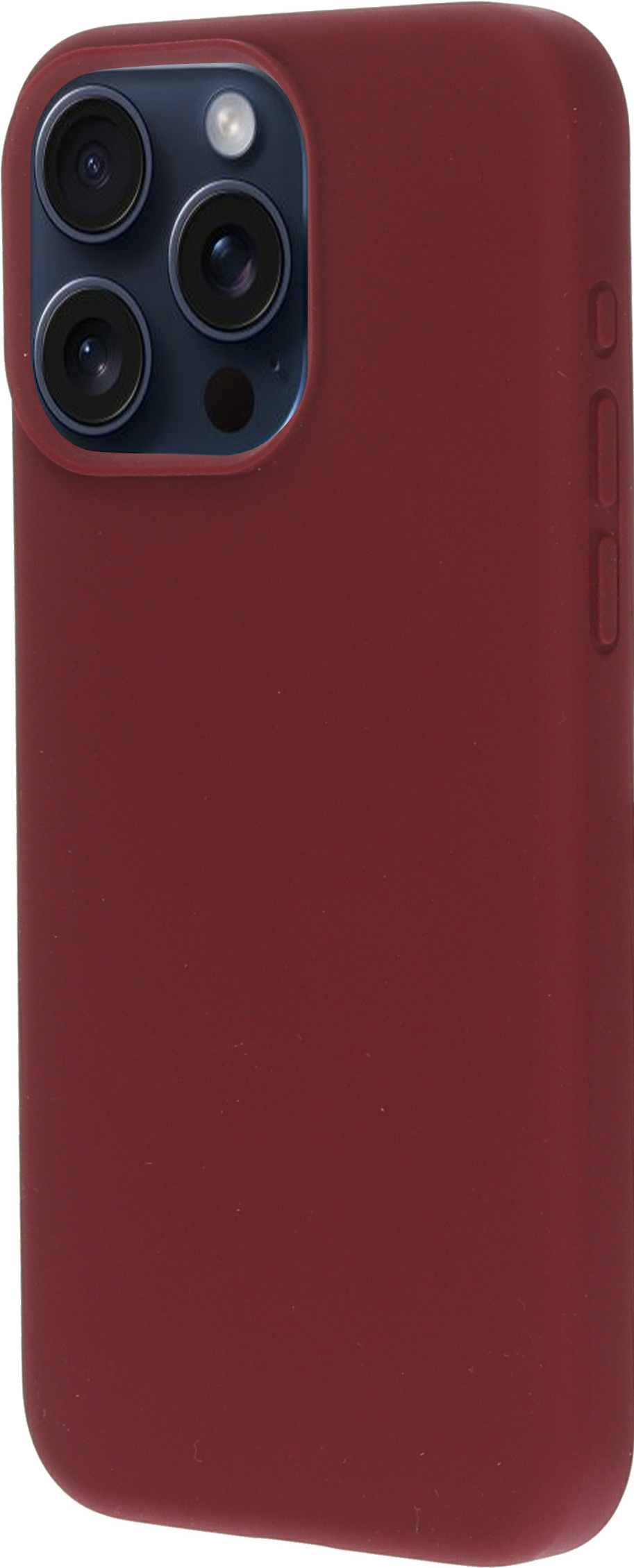 Mobiparts Silicone Cover Apple iPhone 15 Pro Max Plum Red – image 3
