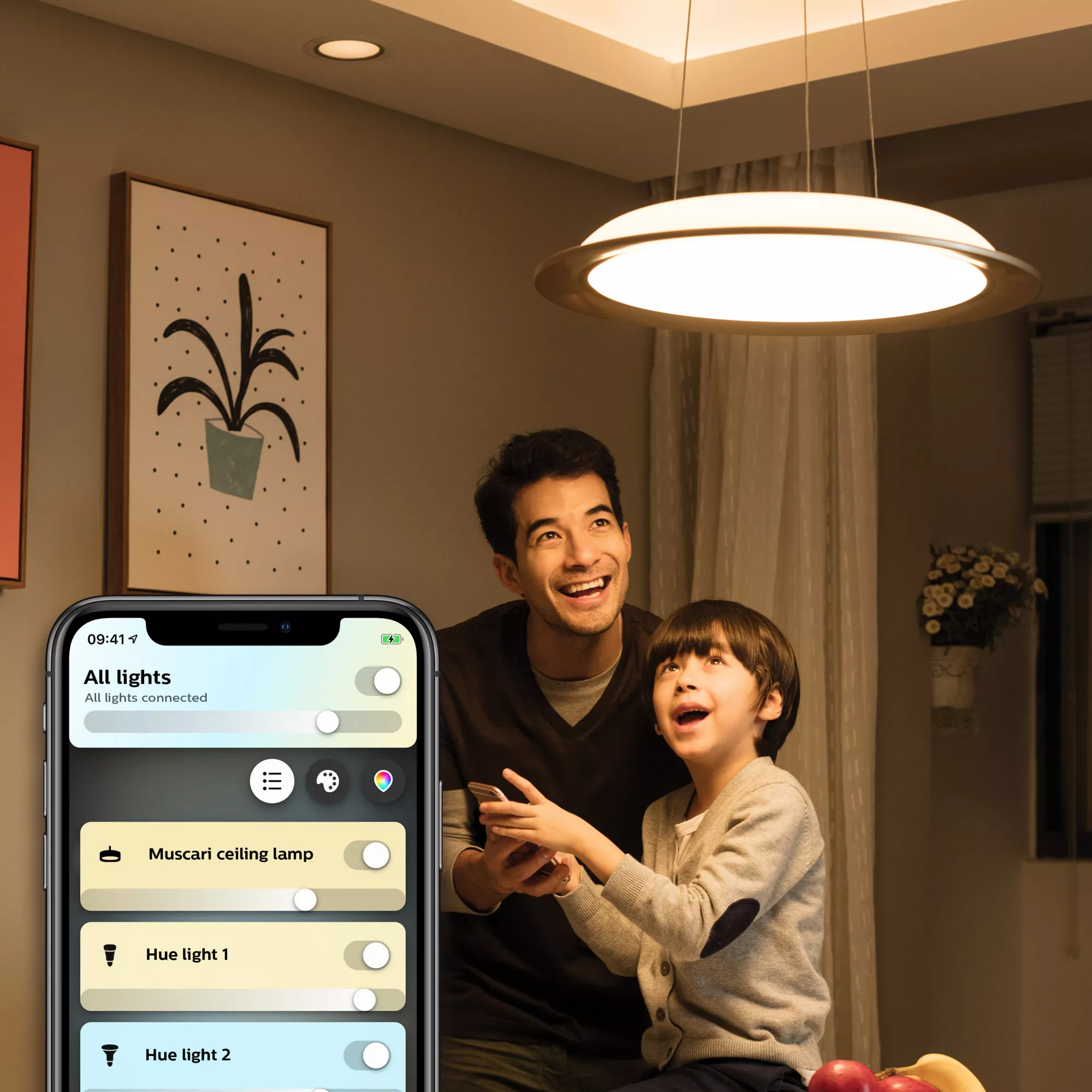 Philips by Signify Philips Hue White ambience 4503848C6 Smart suspension light Bluetooth/Zigbee – image 3