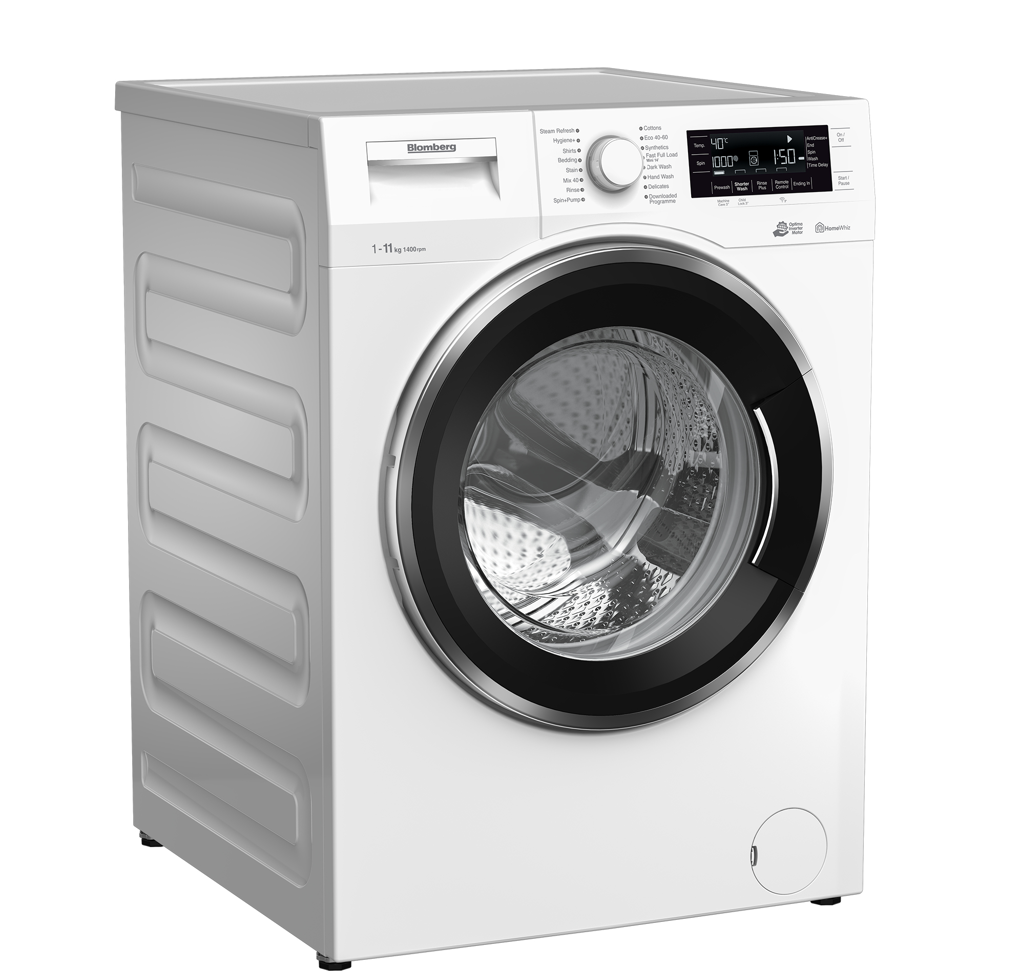 Blomberg LWF3114420W 11kg 1400rpm Washing Machine with Steam Refresh – image 3