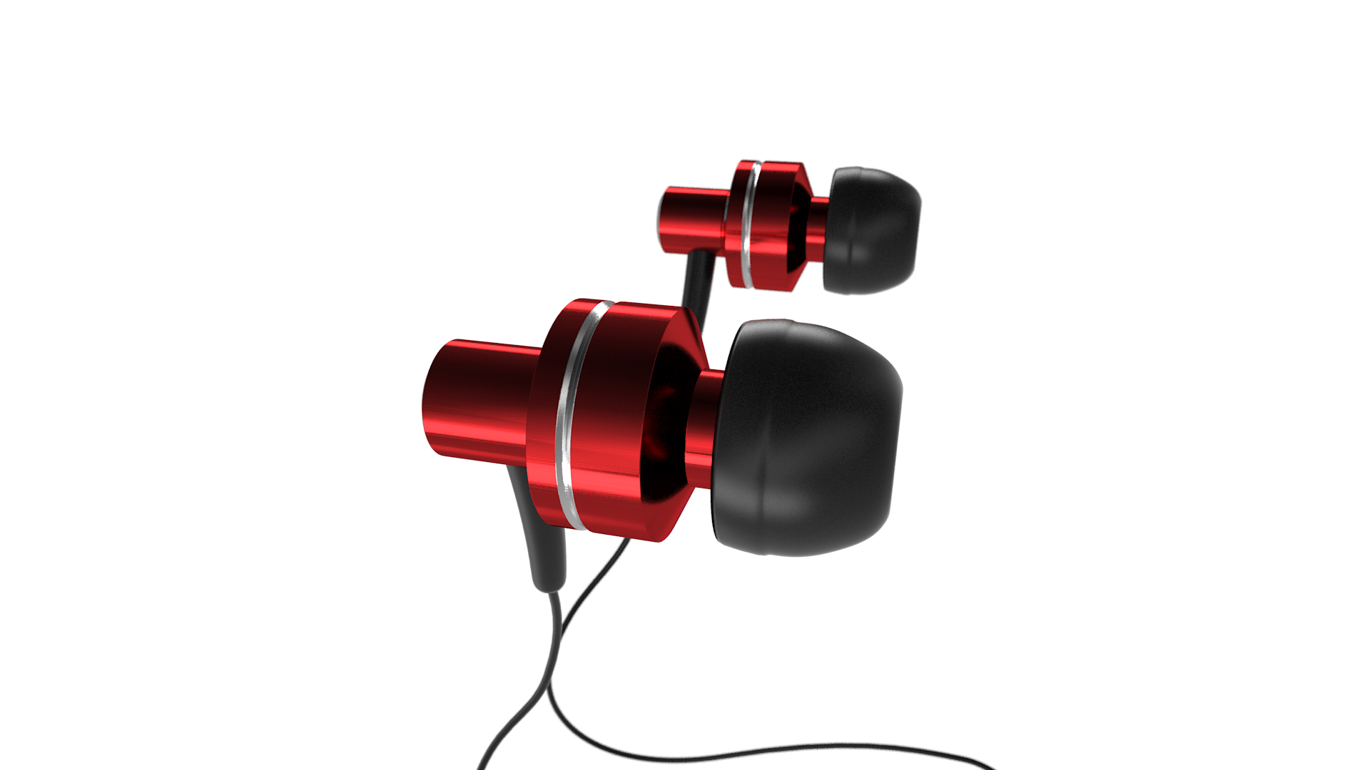 Mars Gaming MIH1 headphones/headset Wired In-ear Black, Red – image 7