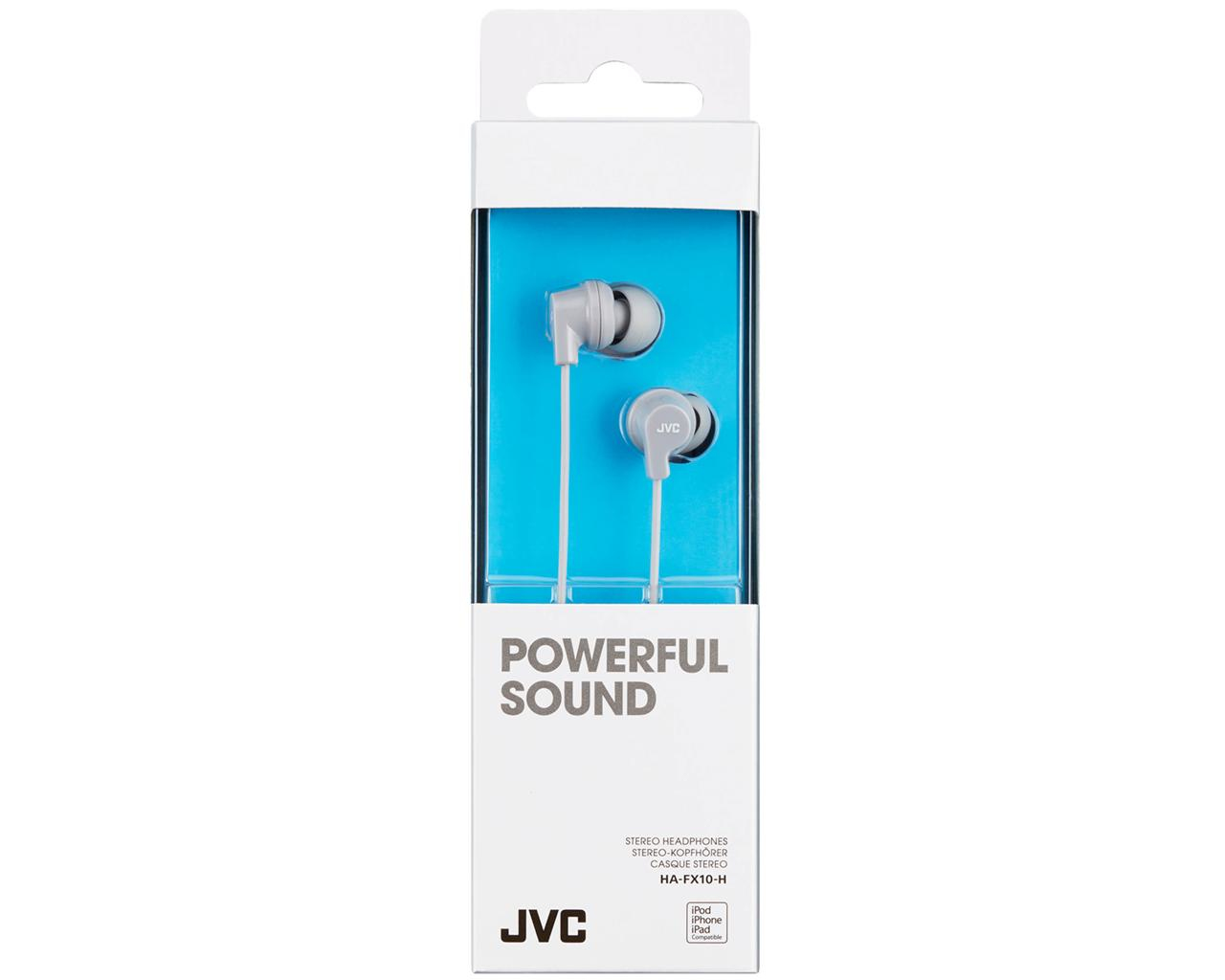 JVC HA-FX10-H-E Colourful inner-ear headphones – image 2