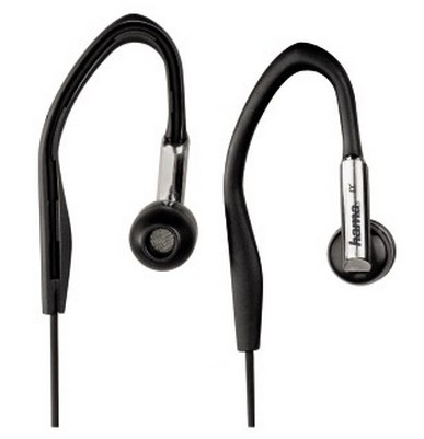 Hama HK-5640 Headphones Wired Ear-hook Music Black – image 1