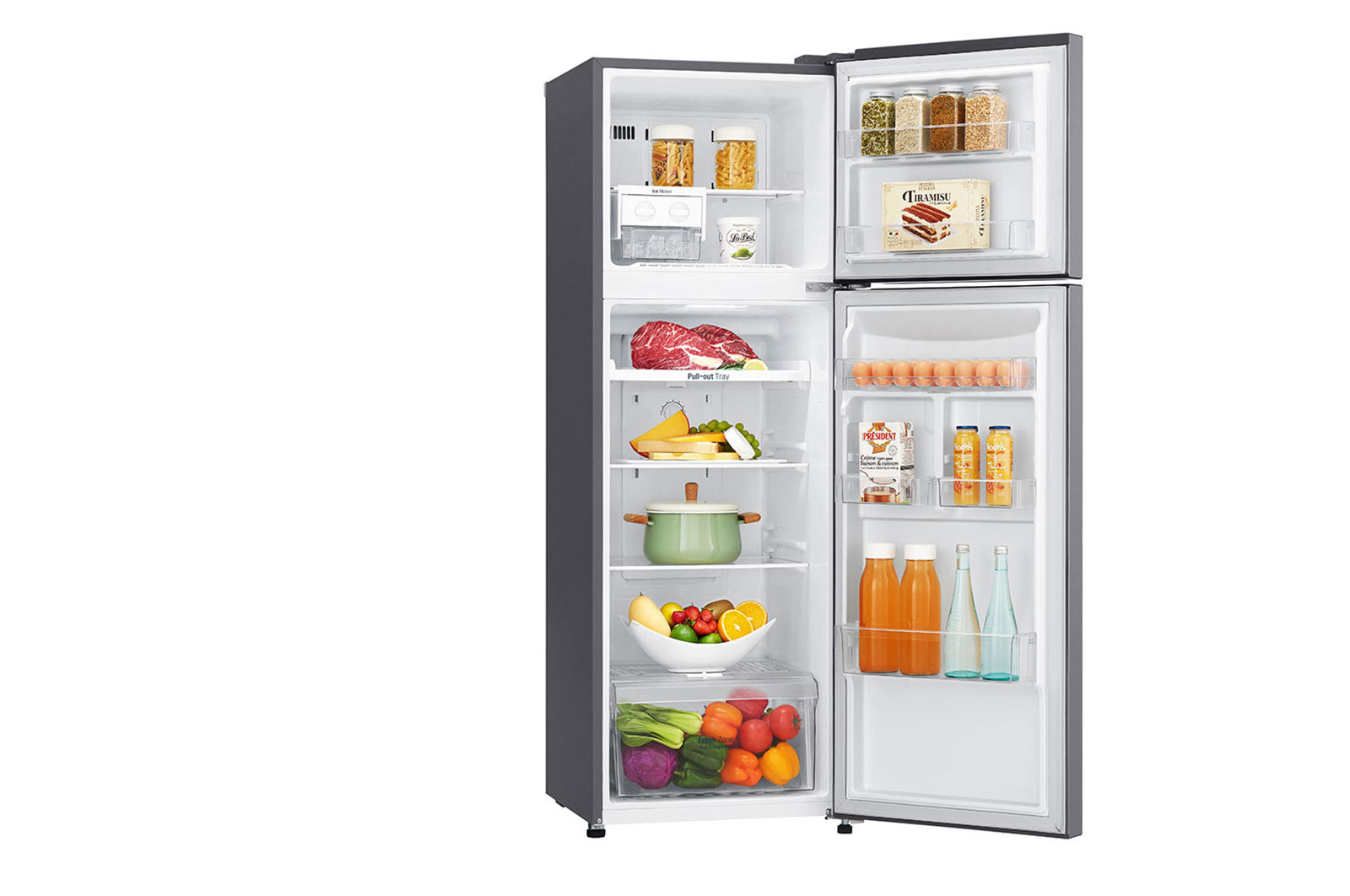 LG GT29BDC fridge-freezer Freestanding – image 4