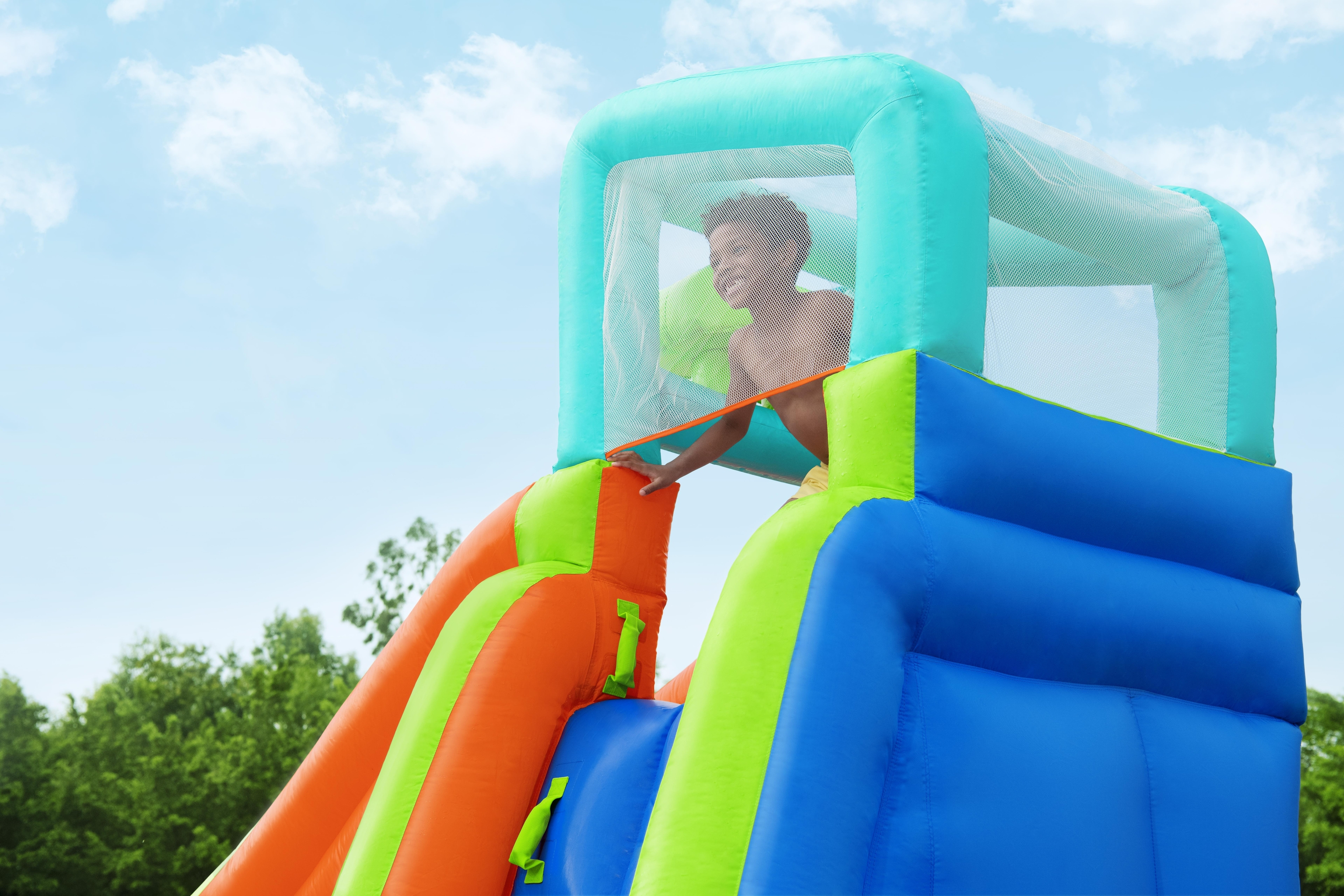 Resim H2OGO! Turbo Splash Çocuk Şişme Mega Su Parkı 2,7 m