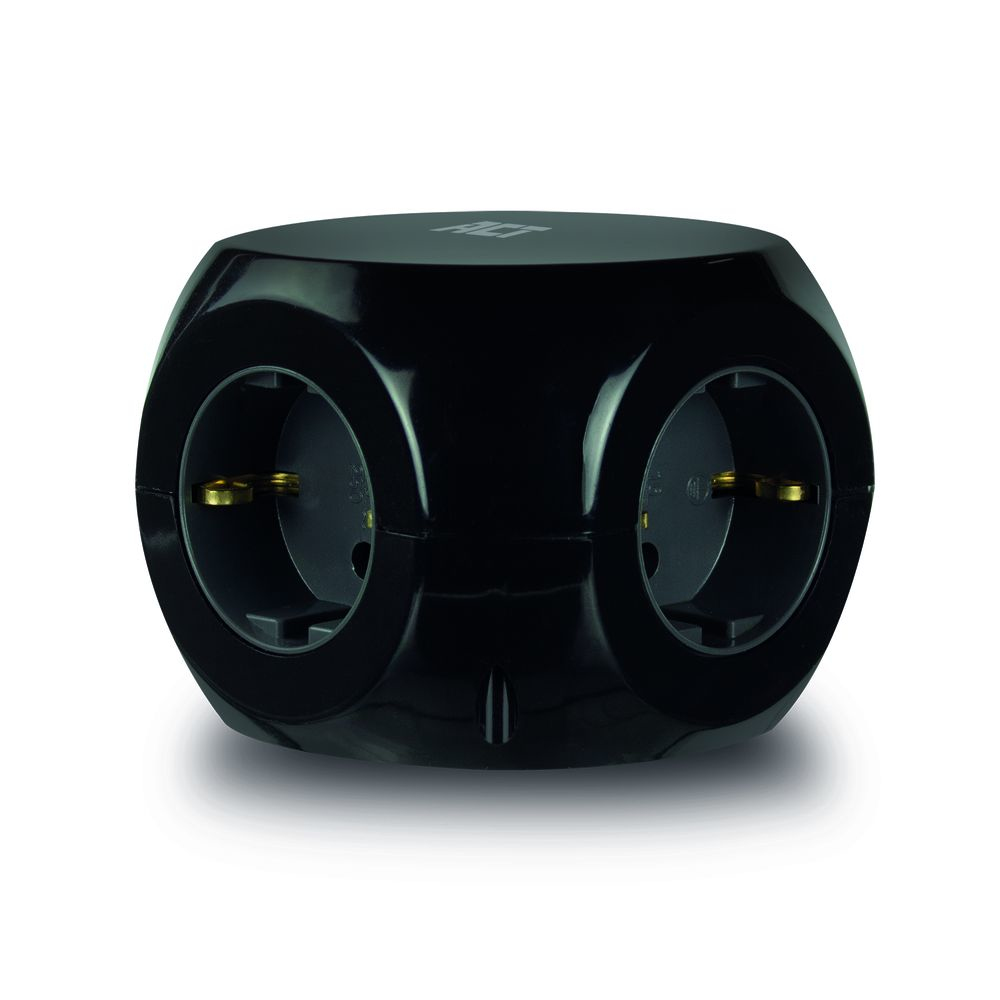 ACT Power socket cube (PDU) with 3 sockets, USB-A ports, 1.5m – image 2